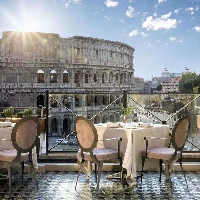 Honeymoon Dinner in Rome, Italy