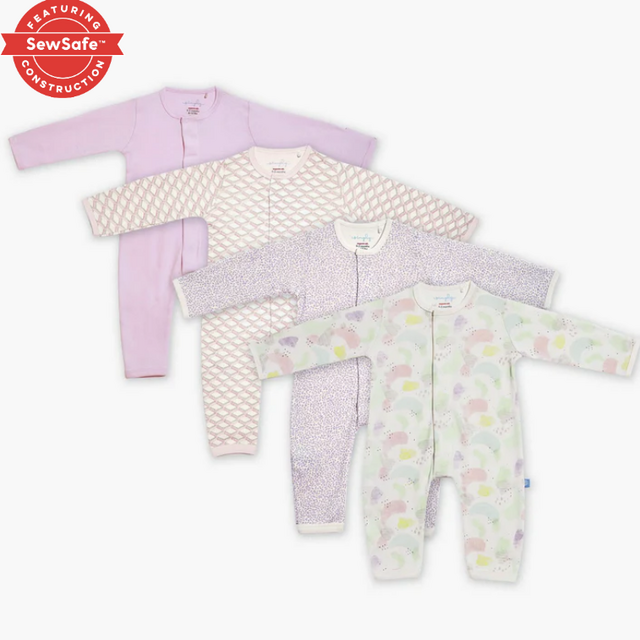 Magnetic Me Organic Onesies- 4 Pack