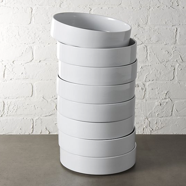 set of 8 frank soup bowls