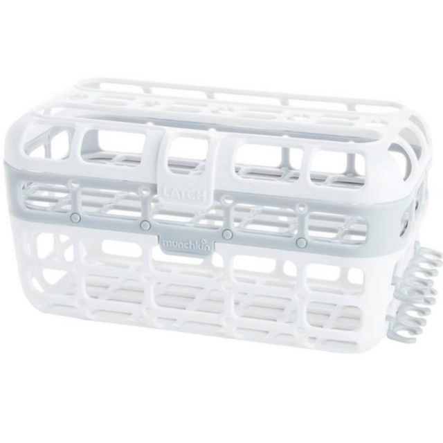 Munchkin High Capacity Dishwasher Basket - Gray