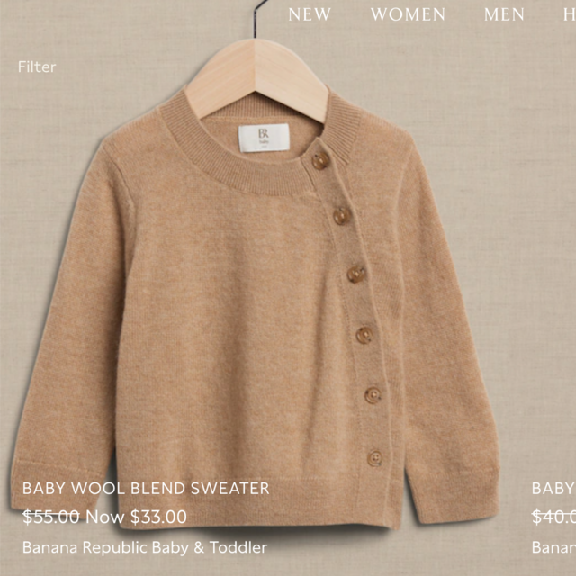 Baby Wool Blend Sweater