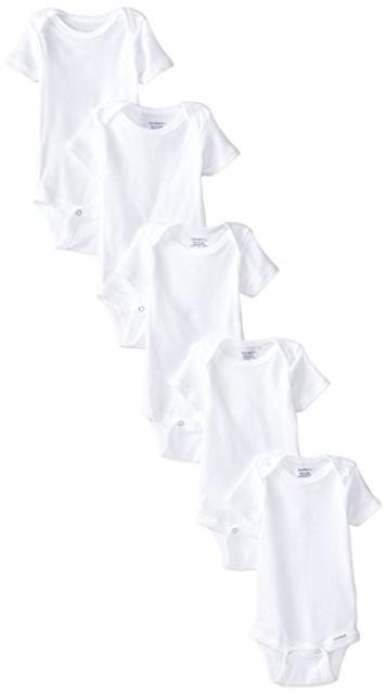Gerber Unisex Baby 5 Pack Onesies - 12 Months