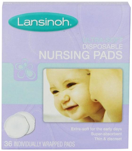 Lansinoh Ultra Soft Disposable Nursing Pads, 36 Count