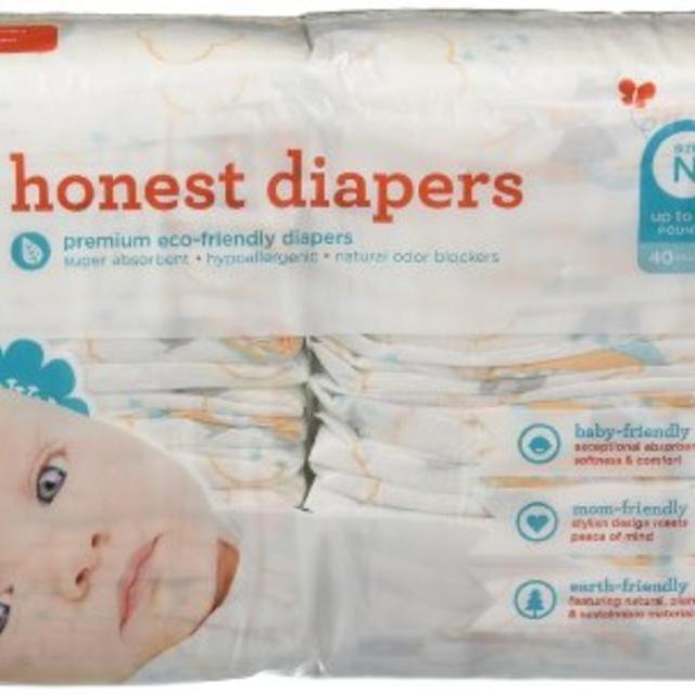 The Honest Company Diapers (Newborn, Balloon Print) 40 Count