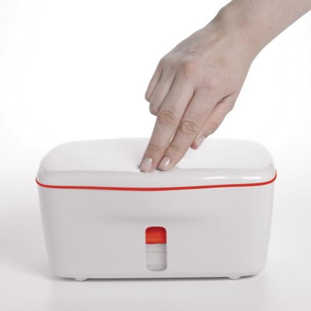 OXO Tot PerfectPull(TM) Wipes Dispenser with Weighted Plate- Orange