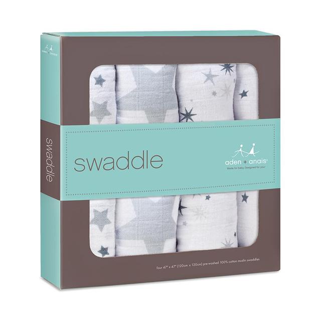 classic swaddles (twinkle four-pack)