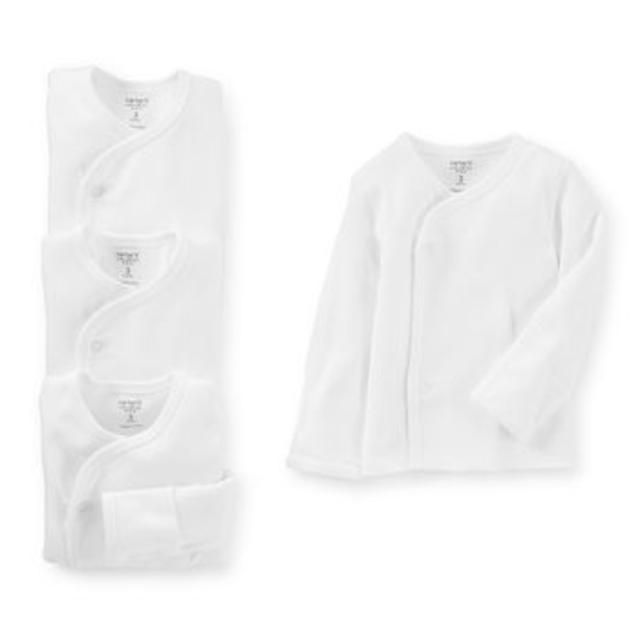 Carters // 4-Pack Long-Sleeve Side-Snap Tees