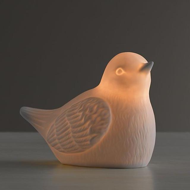 Bird Porcelain Nightlight