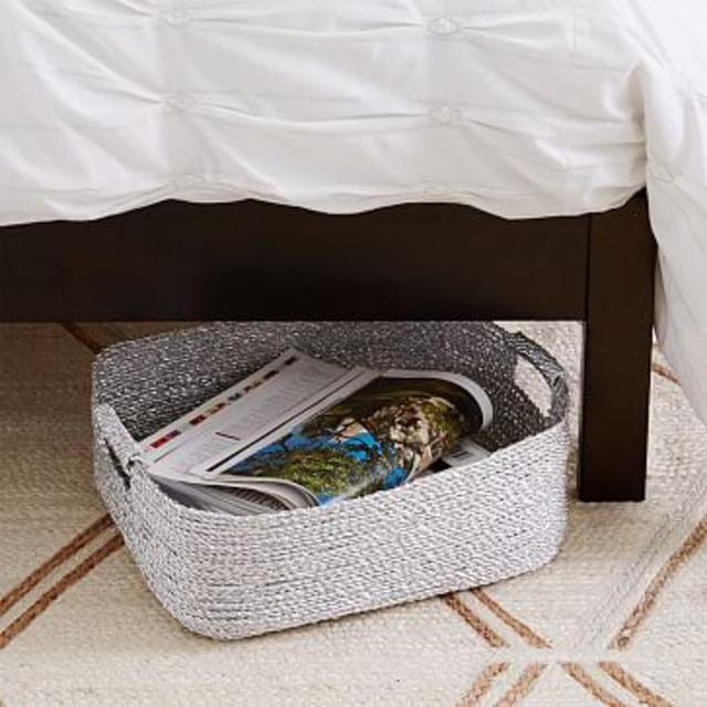 Metallic Woven Underbed Storage