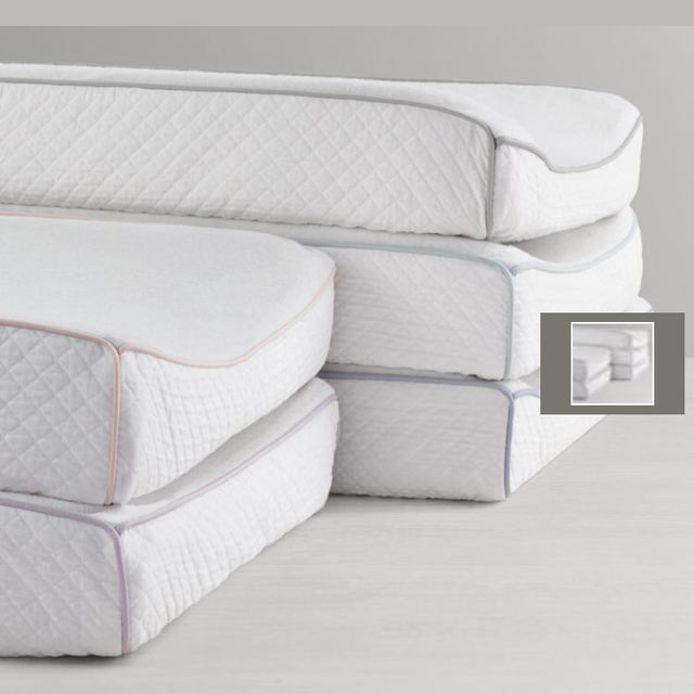 Vintage-Washed Diamond Matelassé Changing Pad Cover