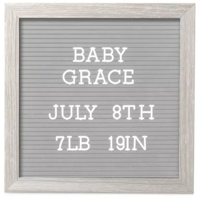 Pearhead 10"x 10" Letterboard Set