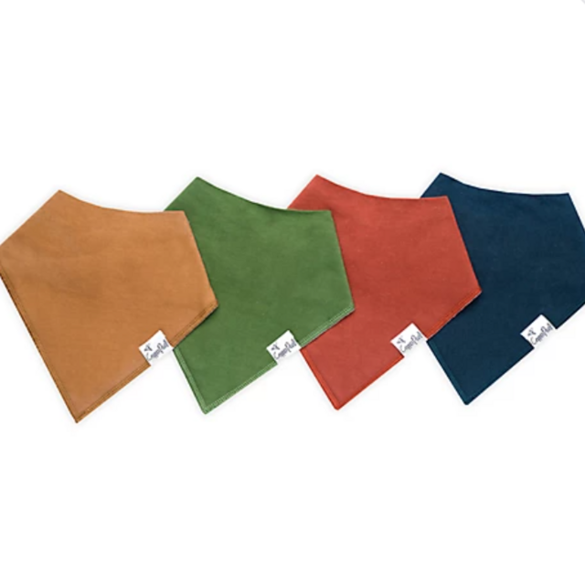 Copper Pearl 4-Pack Ridge Bandana Bibs
