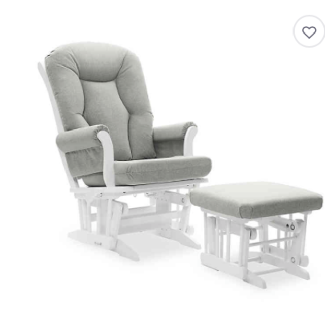 Dutailier® Victoria Reclining Glider and Ottoman
