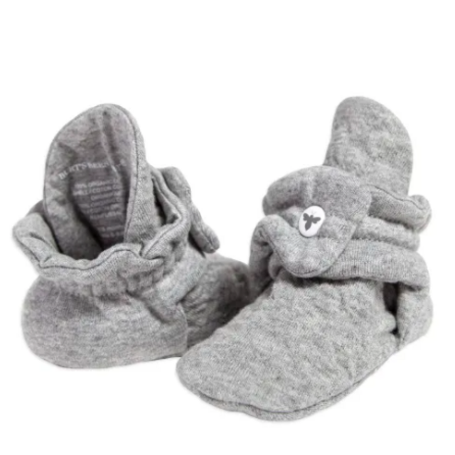 Burt's Bees Quilted Bee Organic Baby Booties