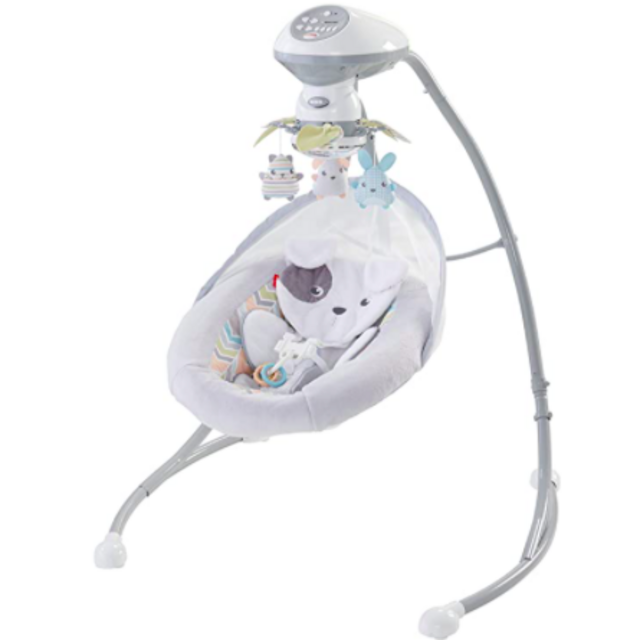 Fisher-Price Sweet Snugapuppy Dreams Cradle 'n Swing