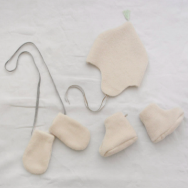 Makie Baby Set #13 – Cream