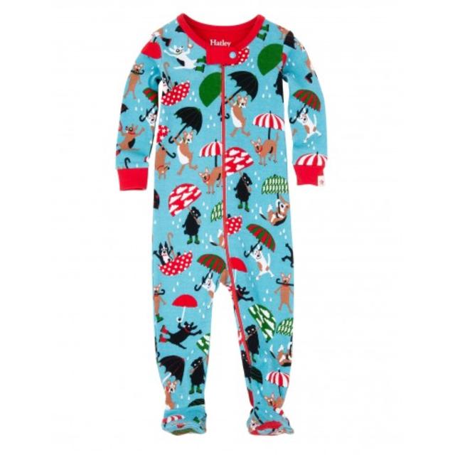 Raining Dogs Baby Footed Coverall