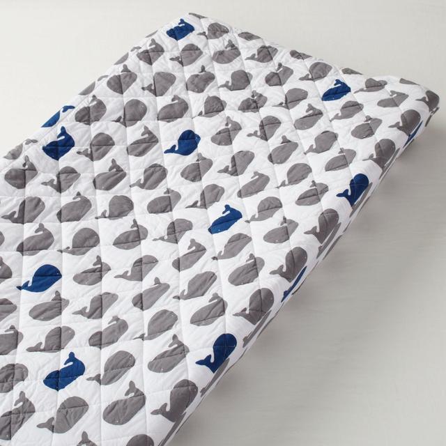 Make a Splash Changing Pad Cover (Blue Whale)