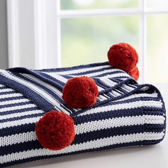 Preston Stripe Baby Blanket