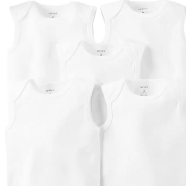 Carters 5-Pack Tank Bodysuit - 6 month
