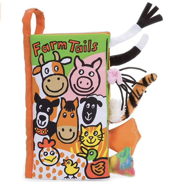 Jellycat Soft Cloth Baby Book