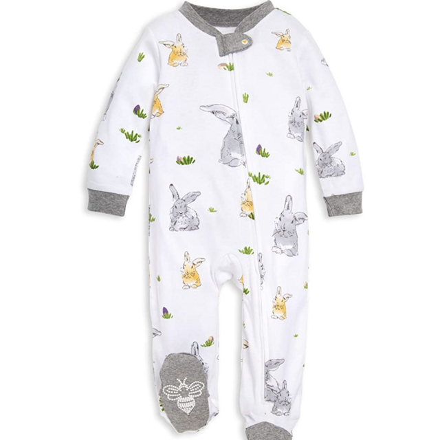 Burt's Bees Baby Baby Boys' Sleep and Play Pjs 3 month