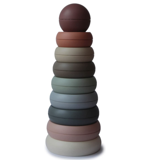 mushie Stacking Rings Toy