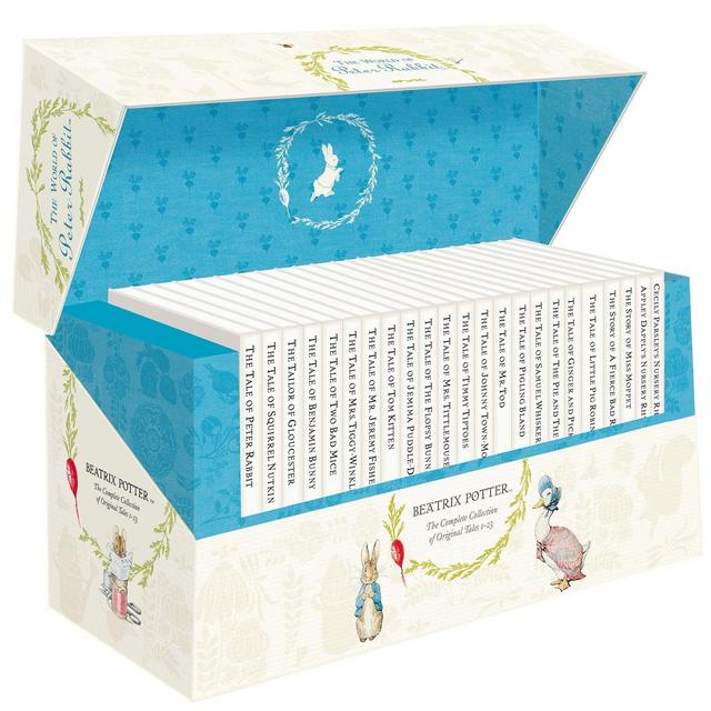 The World of Peter Rabbit 23 Vol Box Set White Jacket