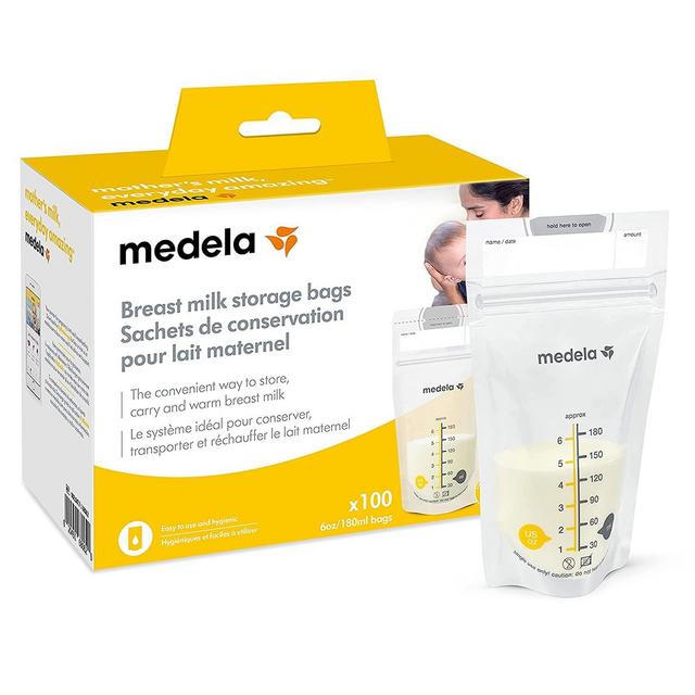 Medela Breast Milk Storage Bags, 100 Count