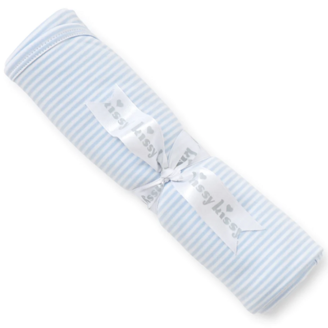 Kissy Kissy Pima Cotton Swaddle Blanket