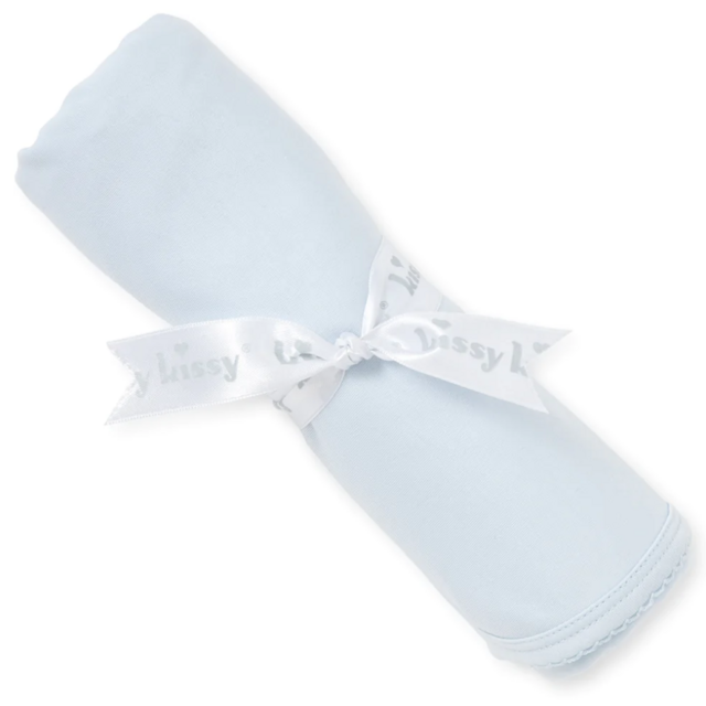 Kissy Kissy Pima Cotton Swaddle Blanket