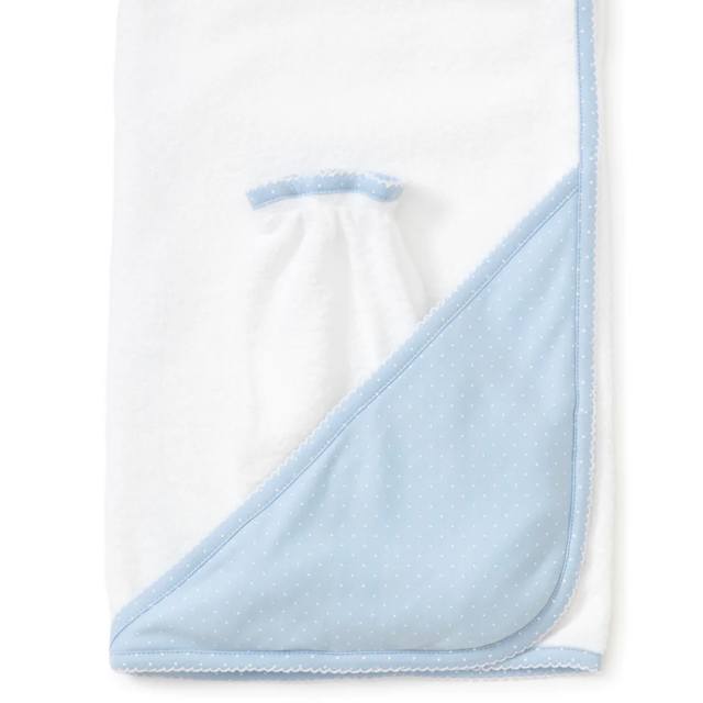 Kissy Kissy Basics Hooded Towel & Mitt Set
