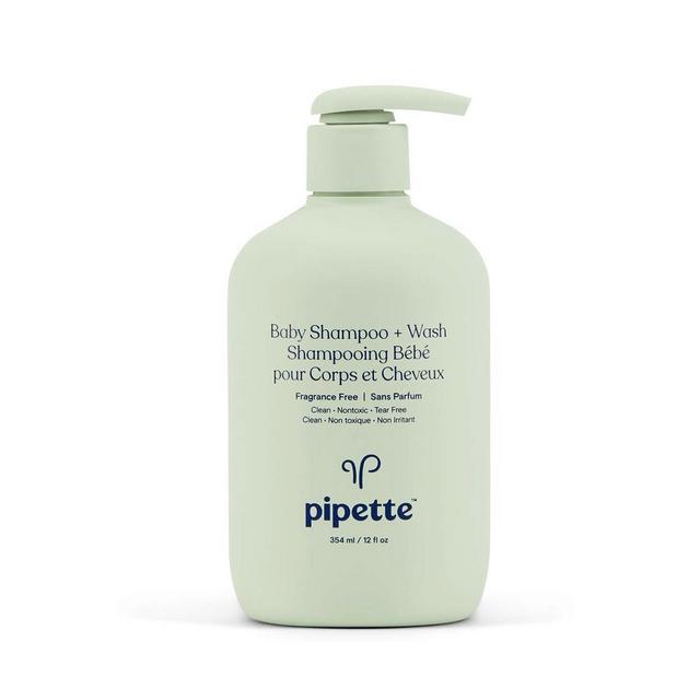 Pipette Baby Shampoo + Wash, Fragrance Free