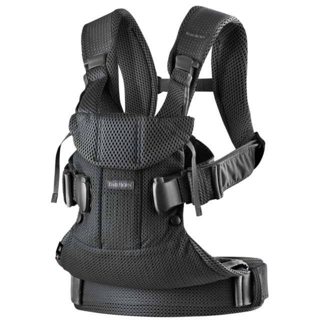 BABYBJÖRN BABY CARRIER ONE AIR 3D Mesh in Black