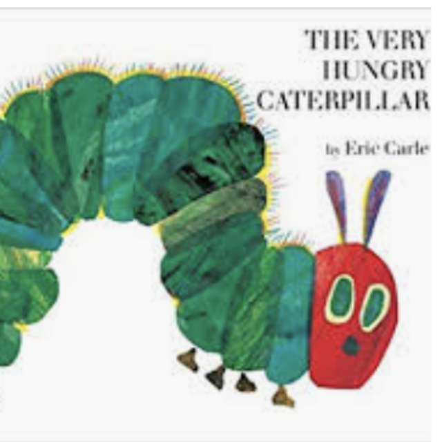 "The Very Hungry Caterpillar" English Version Book by Eric Carle