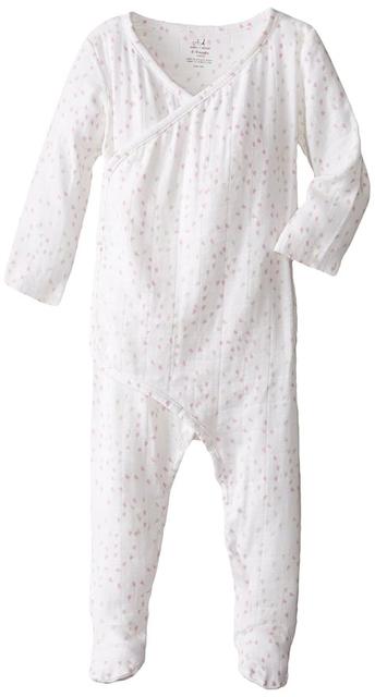 aden + anais Baby-Girls Newborn Muslin Long-Sleeve Kimono One Piece