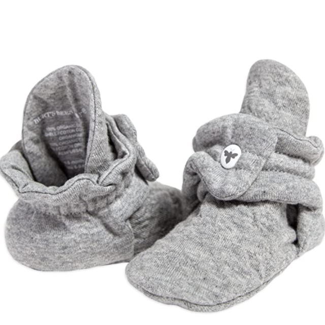 Burt's Bees Baby Booties, Organic Cotton (3-6 months)