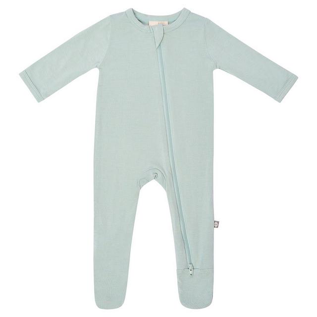 Kyte Baby Solid Zippered Footie in Sage (6-12 months)