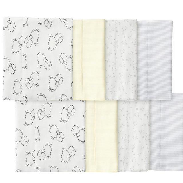 Gerber Baby Burp Cloths, 8-Pack