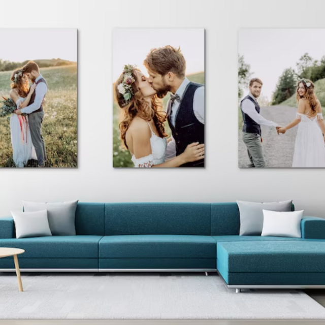 Wedding Photos (Enlarged Canvas Prints)