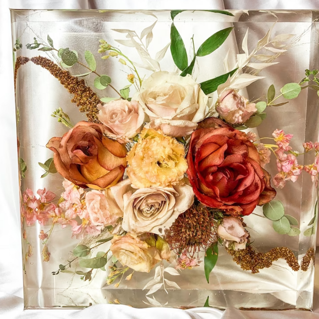 Resin Bridal Bouquet