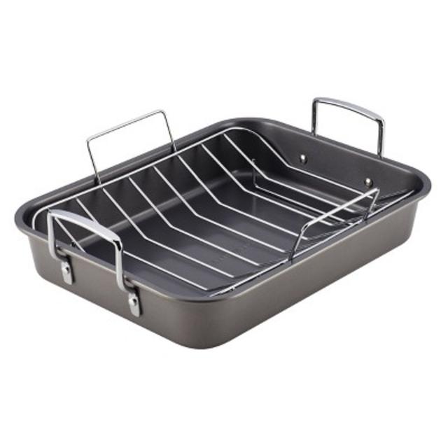 Product description page - Farberware Nonstick 12x16 Roaster with Rack