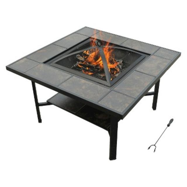 leisurelife™ 4-in-1 Coffee table /Grill/ Cooler / Firepit