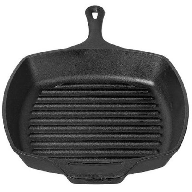 Lodge Cast Iron 10.5 Inch Square Grill Pan