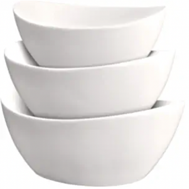 3 Piece Serving Bowl Set
