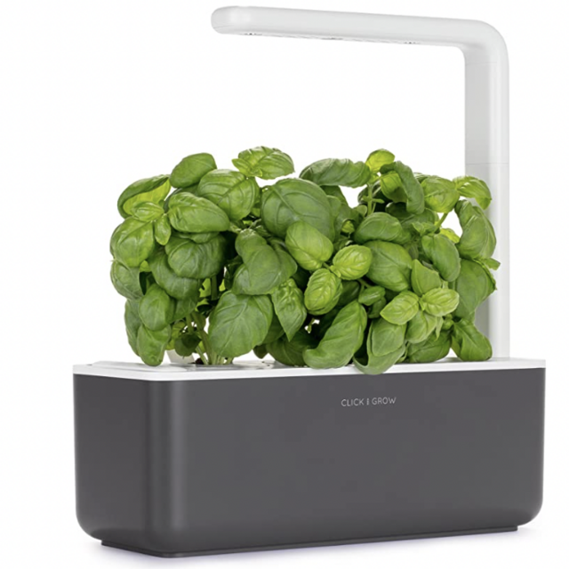 Click & Grow Indoor Herb Garden Kit with Grow Light