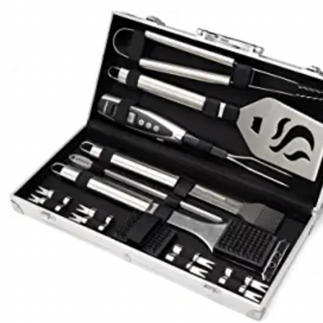 Deluxe Grill Set, 20-Piece