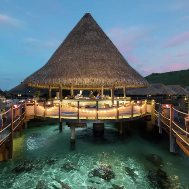Dinner in Moorea