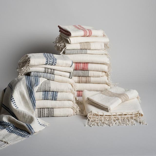 Fair Trade Ethiopian Bath Sheet NAVY