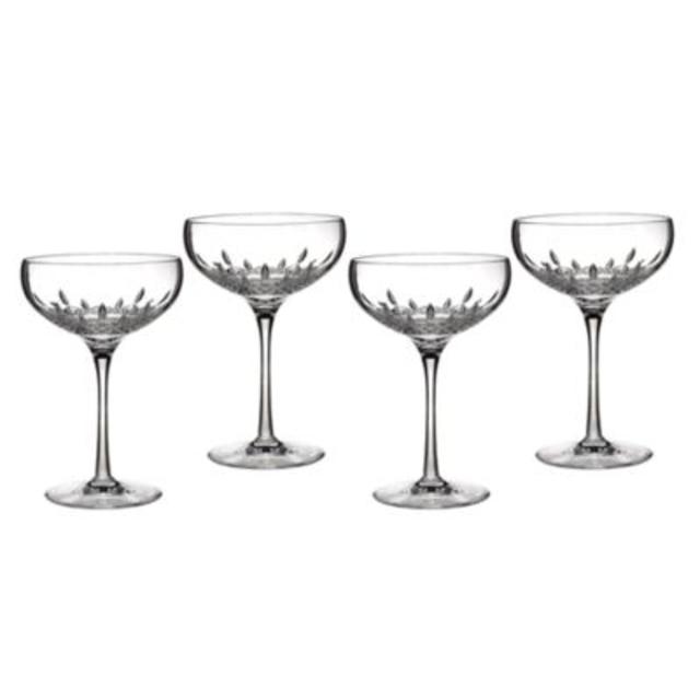 WaterfordLismore Essence Collector's Boxed Saucer Champagne Glass, Set of 2